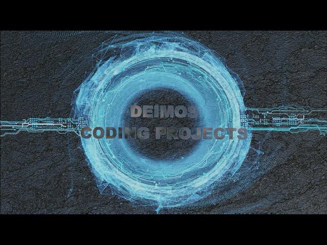 Deimos Coding Projects Java, JavaFX, NetBeans, Scene Builder About Video 2022