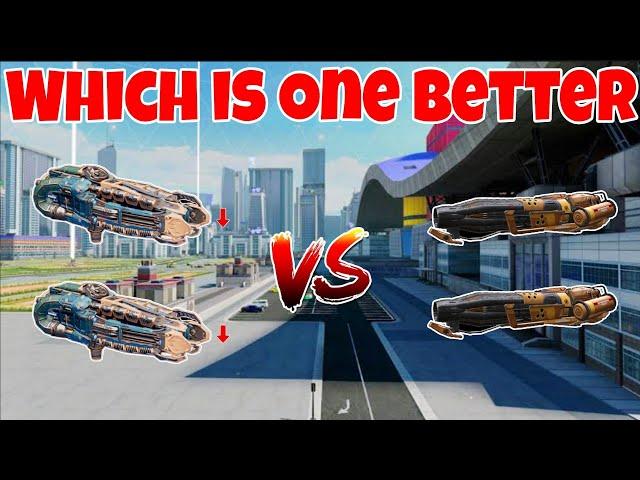 WR Athos[Nerf] VS Ember Weapon Comparison |WAR ROBOTS|