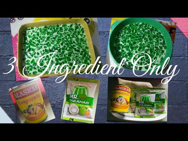 3 INGREDIENT GULAMAN RECIPE | NO NESTLE CREAM | NO SAGO | NO SLICE BUKO