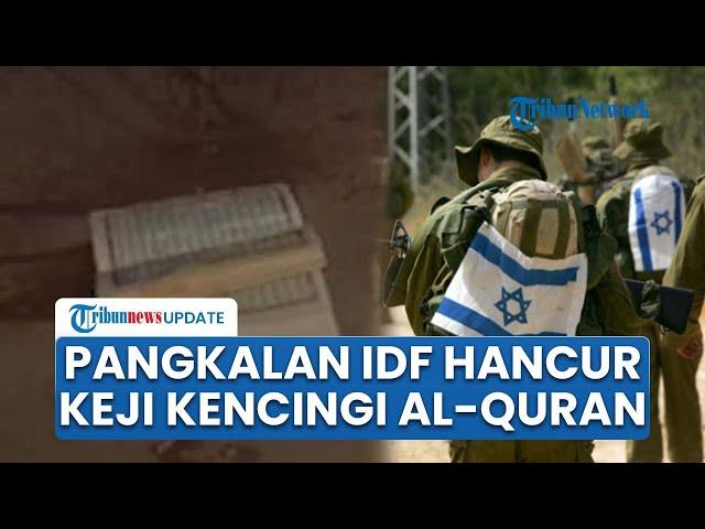 Rangkuman Hamas-Israel: 80 Roket Hizbullah Serang 2 Pangkalan Militer, IDF Nekat Kencingi Alquran