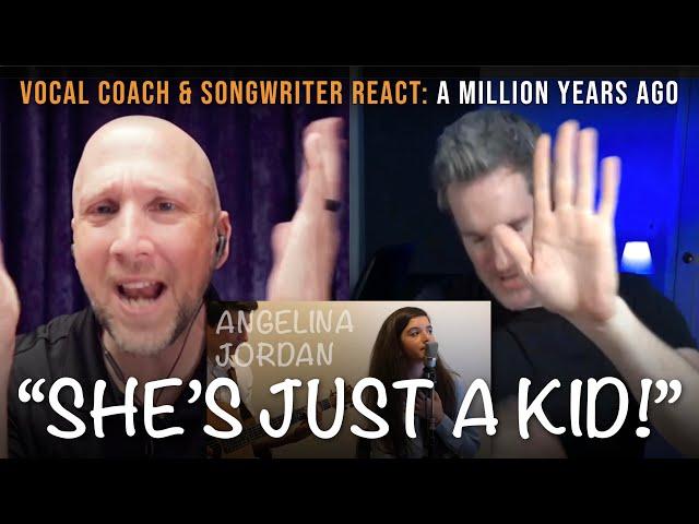 Angelina Jordan Reaction - A Million Years Ago | Vocal Coach & Songwriter React & Analyze