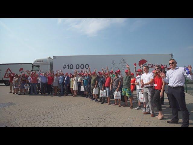 Girteka has grown to 10000 drivers