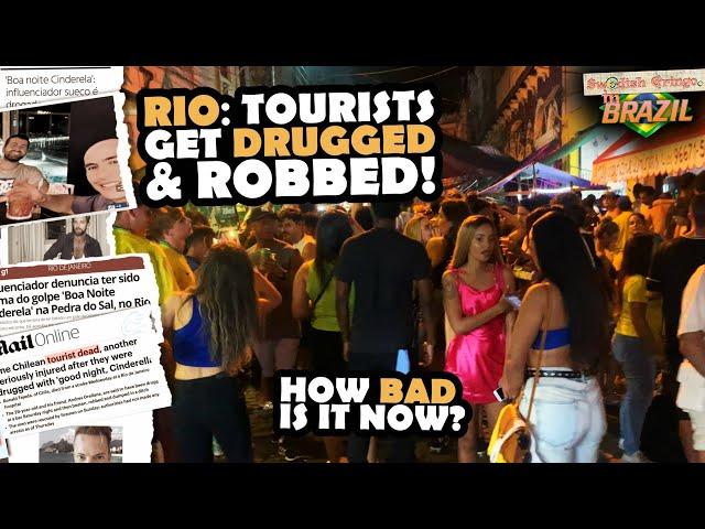 Rio : Tourist robberies killing nightlife! | New zombie drug: Stay safe at party & beach