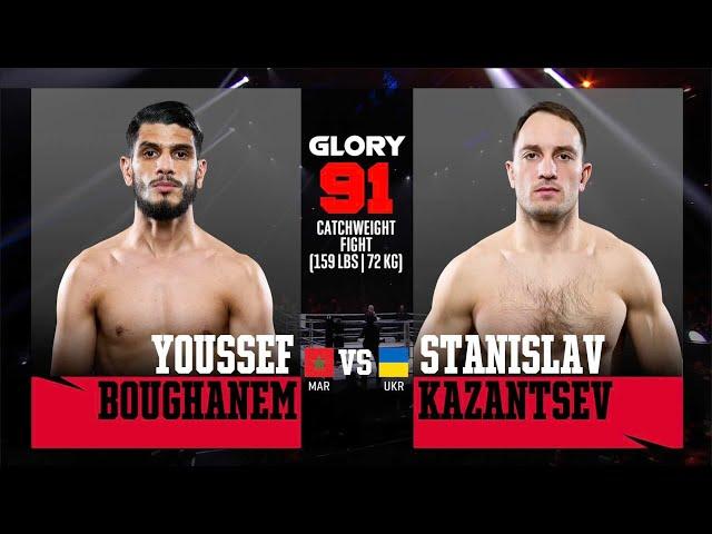 Youssef Boughanem v Stanislav Kazantsev | GLORY 91 Paris