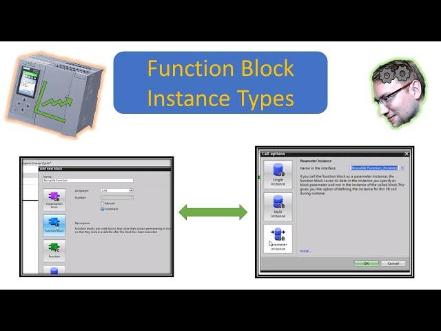 TIA Portal: Function Block Instances (Single, Multi and Parameter)