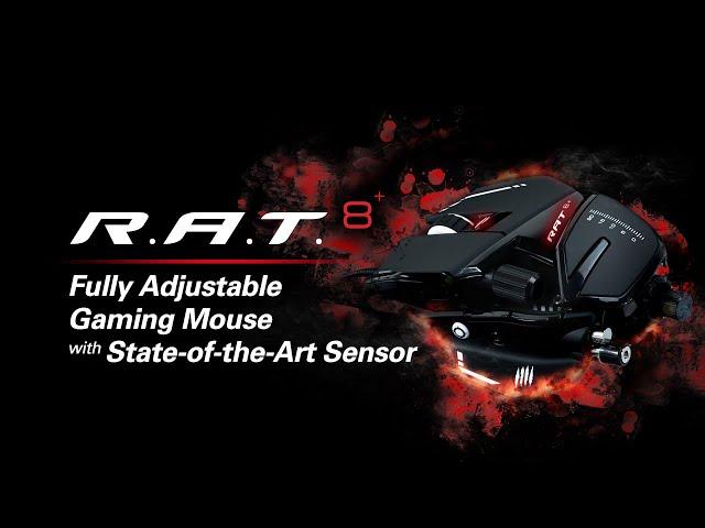 New Mad Catz R.A.T. 8+ Gaming Mouse Unboxing