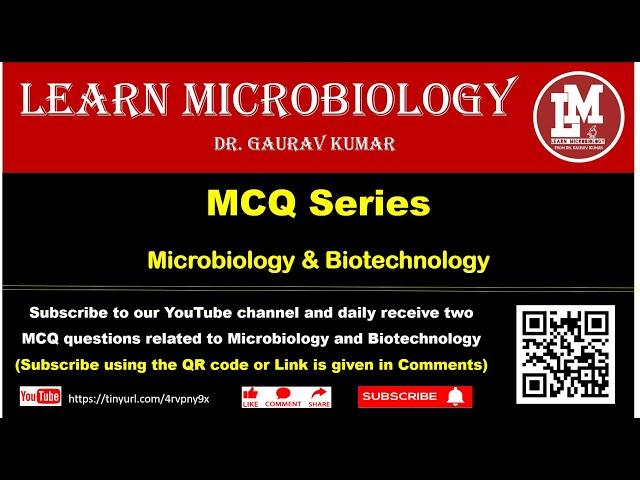 MCQ in Microbiology and Biotechnology