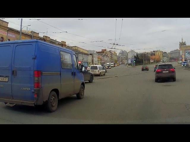 Нежданчик на трамвайных рельсах. Харьков. 15.11.2017