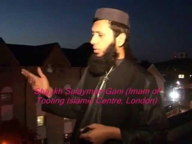 Croydon Masjid Roof Top Crescent Moon Sighting "29/ Jumadi Al-Ula/ 1429AH" [ Wifaqul Ulama UK ]