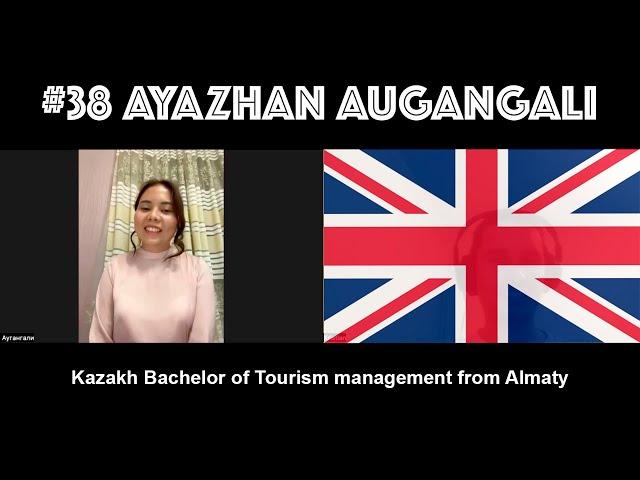 Polyglot Podcast #38 Ayazhan Augangali│Kazakh in tourism industry from Almaty│English Episode