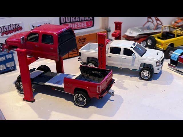 1/64 Custom Diecast Update | Custom Duramaxes, Powerstrokes, Cummins, Jeeps, Toyotas |