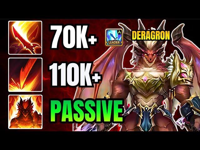 10 Minutes Of BLOODTHIRSTY Deragron Action! - Summoners War