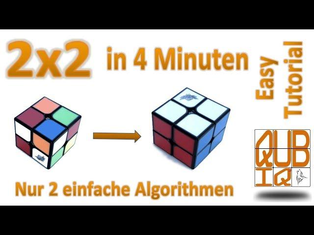 2x2 Cube in 4 Minuten lernen