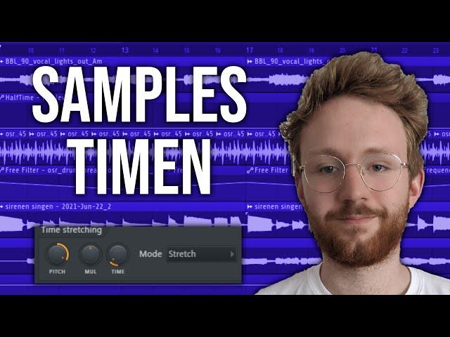 So passt du Samples an deinen Beat an - Sample Stretching Tutorial in FL Studio (Deutsch / German)