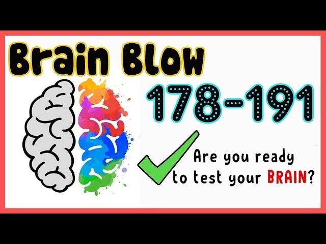 Brain Blow All Levels 181 182 183 184 185 186 187 188 189 190  alkthrough Solution