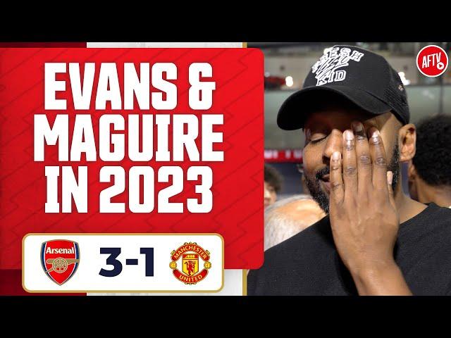 Arsenal 3-1 Man United | You Can't Play Evans & Maguire In 2023! (Flex)