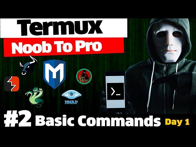 Termux Full Course = Termux Basic Commands - [ Day 1 ]