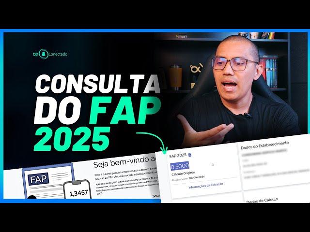 COMO FAZER A CONSULTA DO FAP 2025  NO GOV.BR