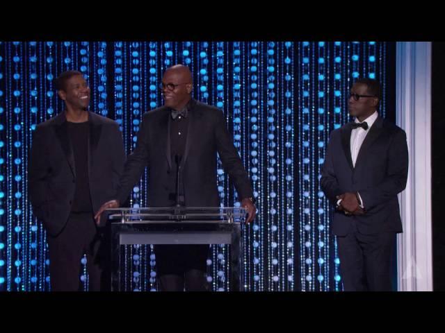 Samuel L. Jackson, Denzel Washington and Wesley Snipes honor Spike Lee | 2015 Governors Awards