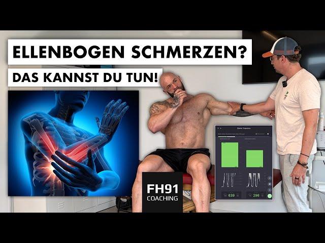 Schmerzen im Ellenbogen? Wir helfen dir! Mit Physiotherapeut Simon Roth 