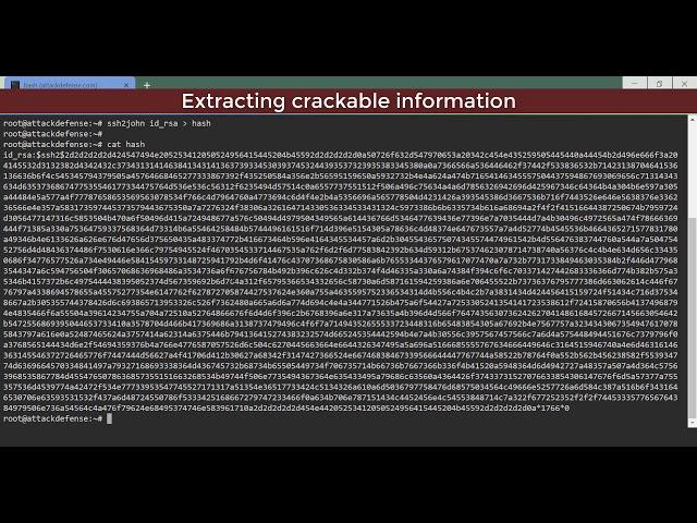 Password Cracking: Cracking Private Key Passphrase