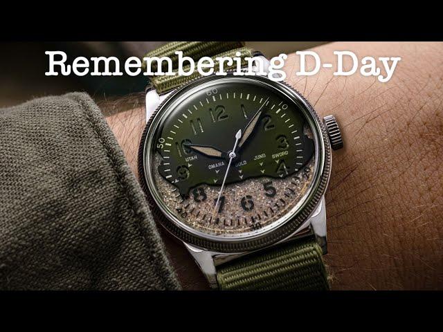Remembering D-Day w/ Watches Made From Utah Beach Sand and a C-47 Door Panel!