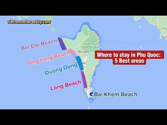 Where to stay in Phu Quoc: Best areas and Hotels