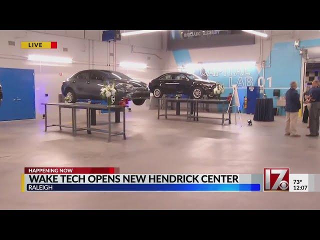 Wake Tech unveils new Hendrick Capital Automotive Lab