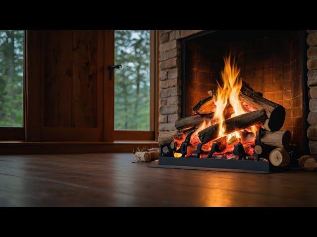 Cozy Fireplace (24/7)Fireplace with Crackling Fire Sounds (No music) Merry Christmas Natal