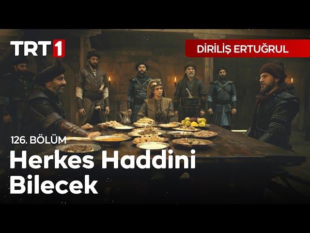 Diriliş Ertuğrul 126. Bölüm - Ertuğrul’un Emir Bahattin'e haddini bildirmesi.