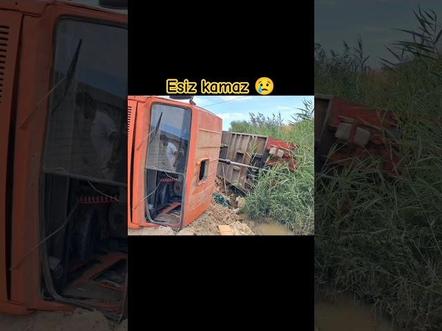 Kamaz agʻdarilib keti #kamaz #камазсамосвал #камаз #rek #самосвал #kamazz