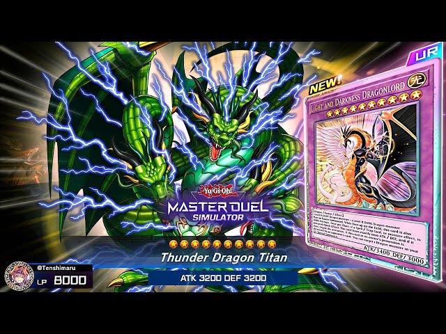 THUNDER DRAGON ARE NOW THE BEST DECK WITH THIS NEW CARD - 7 Negates + Lock | Light and Darkness