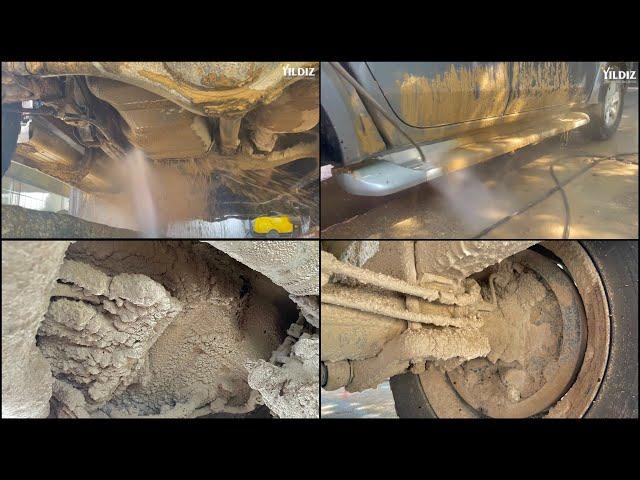 Detailing a Muddy 4x4 Off Road Car! How to wash? Satisfying Deep Clean #asmr