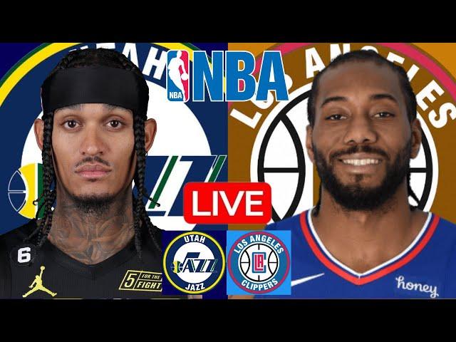 LIVE: UTAH JAZZ vs LOS ANGELES CLIPPERS | NBA | PLAY BY PLAY | SCOREBOARD