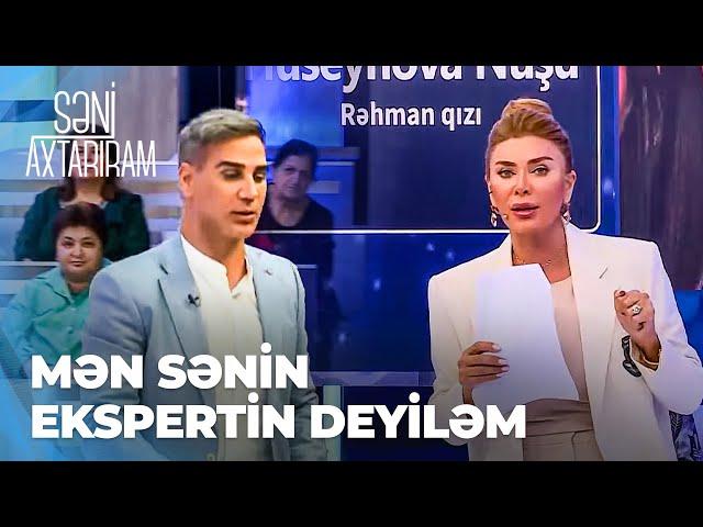 Səni Axtarıram | Doğuş Xoşqədəm Hidayətqızıya əsəbiləşərək studiyanı tərk etdi