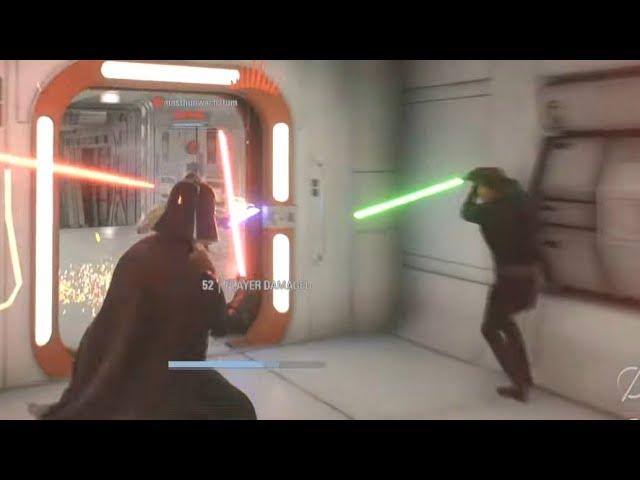 DARTH VADER DUELS Starwars Battlefront 2 Heroes vs Villains No Commentary PS5 Gameplay #225