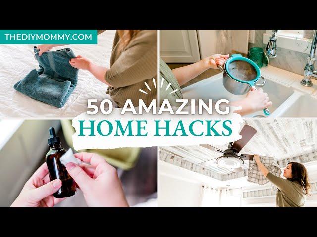 50 Effective Home Hacks You Need to Try NOW!