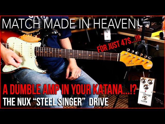 Nux Steel Singer Drive | A Dumble Amp In Your Boss Katana...!? You Need To Watch This!