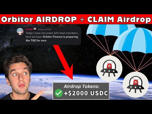 Orbiter Airdrop + CLAIM Airdrop - DO THIS NOW