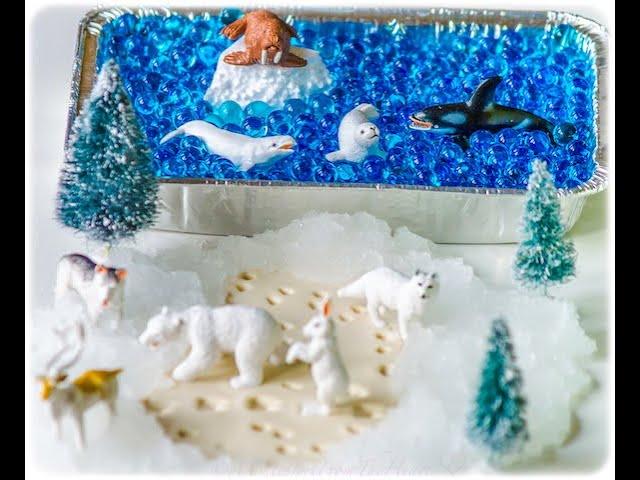 Montessori Arctic Sensory Play Kit