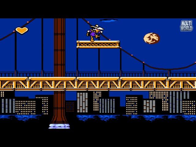 Nes Dendy Darkwing Duck - Черный плащ Денди полное прохождение Как давно это было)