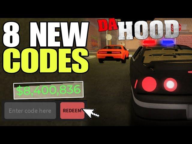 *NEW* ROBLOX DA HOOD CODES | DA HOOD CODES | DA HOOD CODE