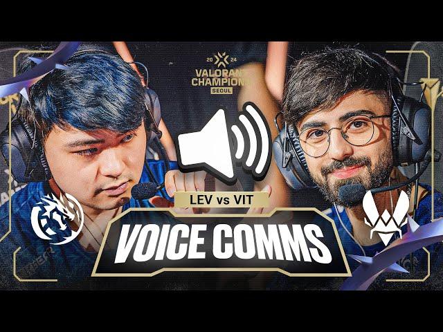 WE MADE IT TO PLAYOFFS! | LEV vs. Vitality Voice Comms - VCT Champions Seoul 2024