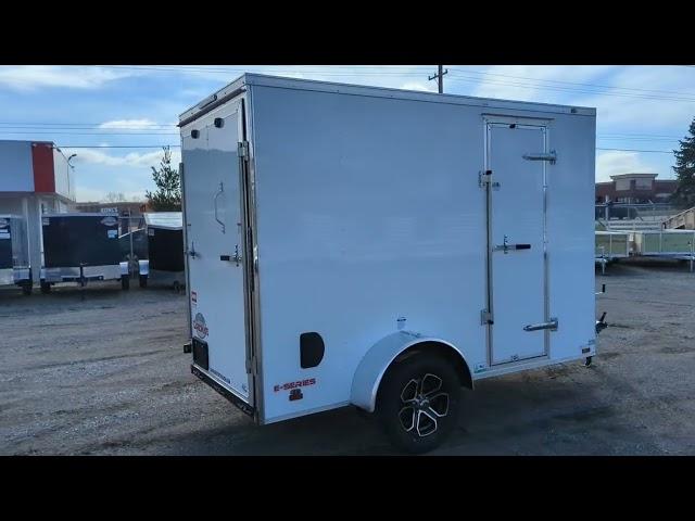 Cargo Mate 5x10 Enclosed Cargo Trailer w Brakes & Ramp Door - AAA Trailer - Howell MI