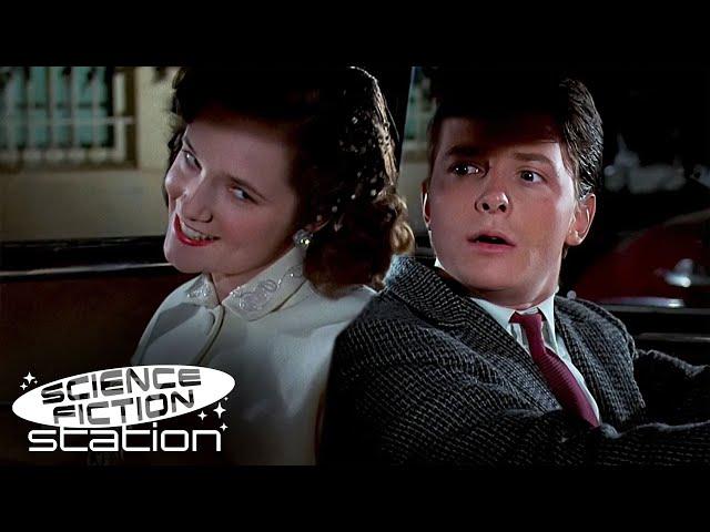 Marty McFly Goes On A Date With His Mom! | Back To The Future | Science Fiction Station