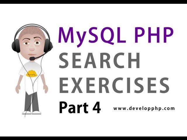 4. MySQL PHP Search Programming : SQL MATCH AGAINST Fulltext Search Syntax UNION Tutorial