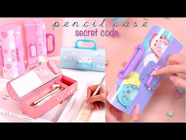 PENCIL CASE with SECRET CODE to open