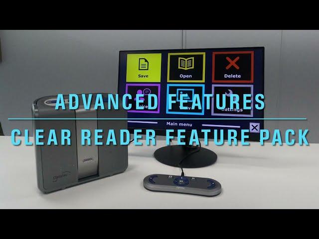 ClearReader Feature pack