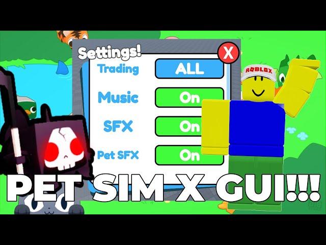 Make Pet Sim X GUI In 1 Minute!