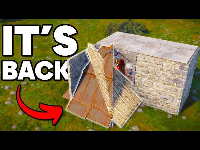 (NEW) Roof Bunker is BACK | Rust Solo/Duo Base Design 2024